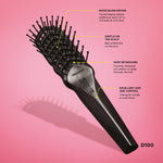 D-100 Large Tunnel Vent Hairbrush | Denman