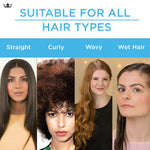 D-81 Hair Brush (Soft Nylon Quill Boar Bristles Cushion Brush) | Denman