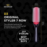 D-3 Classic Styler Brush (7 Row) | Denman