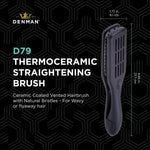 D-79 Thermo Straightening Brush (Boar Bristles) | Denman