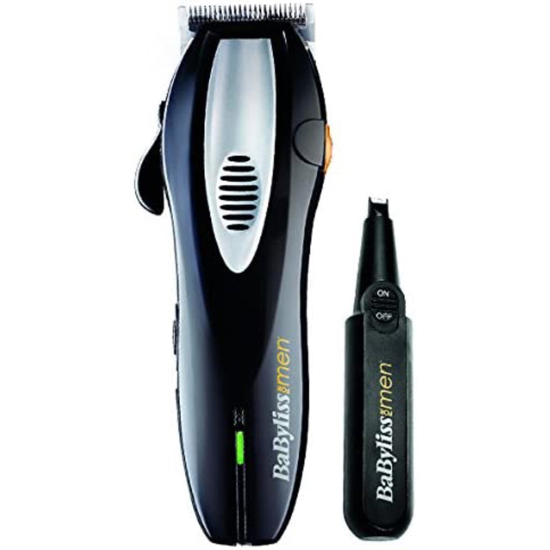 E900PE Rechargeable Hair Trimmers With clipper, Black  | BaByliss