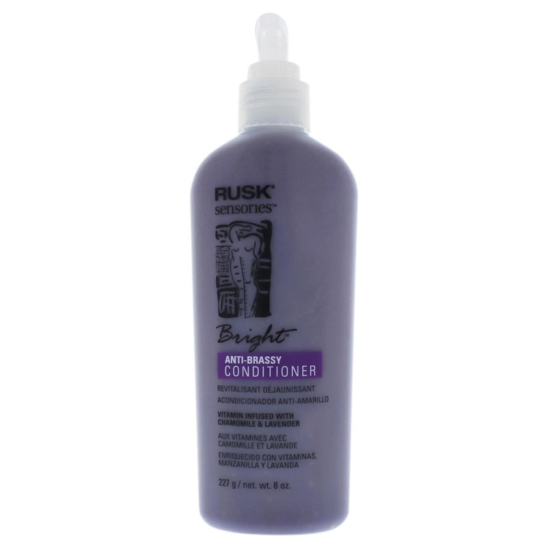 Sensories Bright Anti-Brassy Conditioner (Vitamin Infused Chamomile & Lavender)| Rusk
