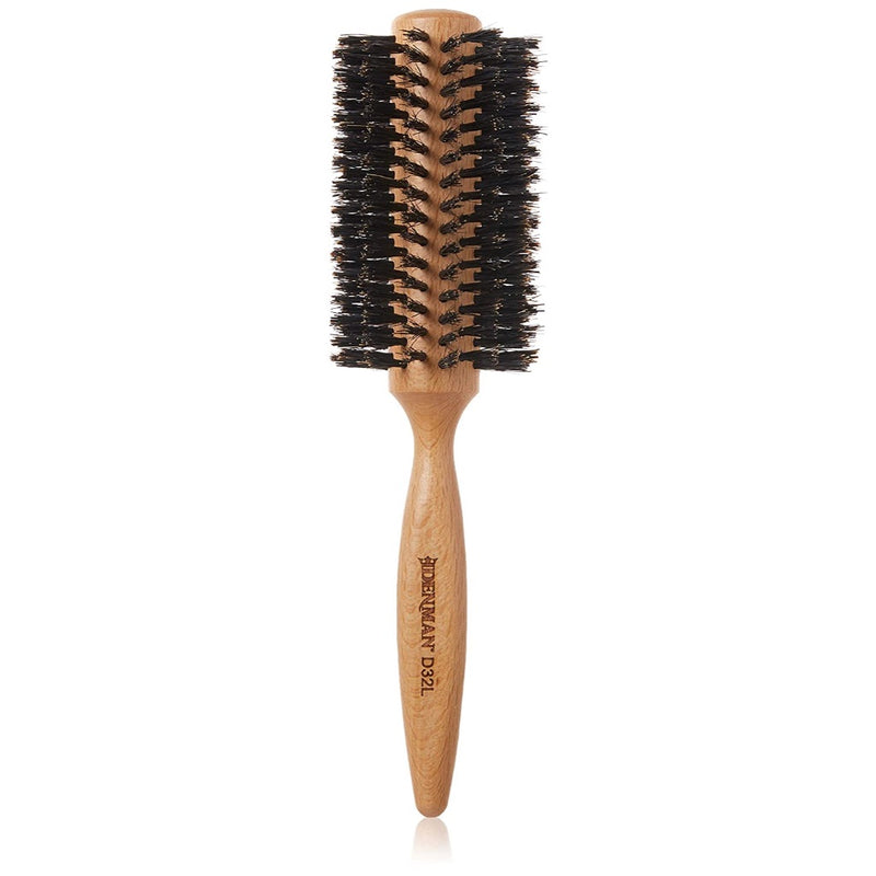 D-32L Large Wooden Curling Brush Denman - Main Image