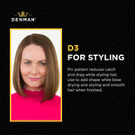 D-3 Classic Styler Brush (7 Row) | Denman