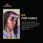 D-3 Classic Styler Brush (7 Row) | Denman