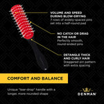 D-31 Medium Grooming Hair Brush (7 Row) | Denman