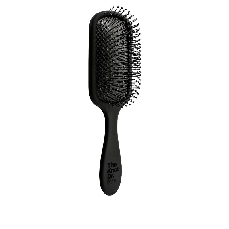 The Pro Black | Detangling Hairbrush | The Knot Dr