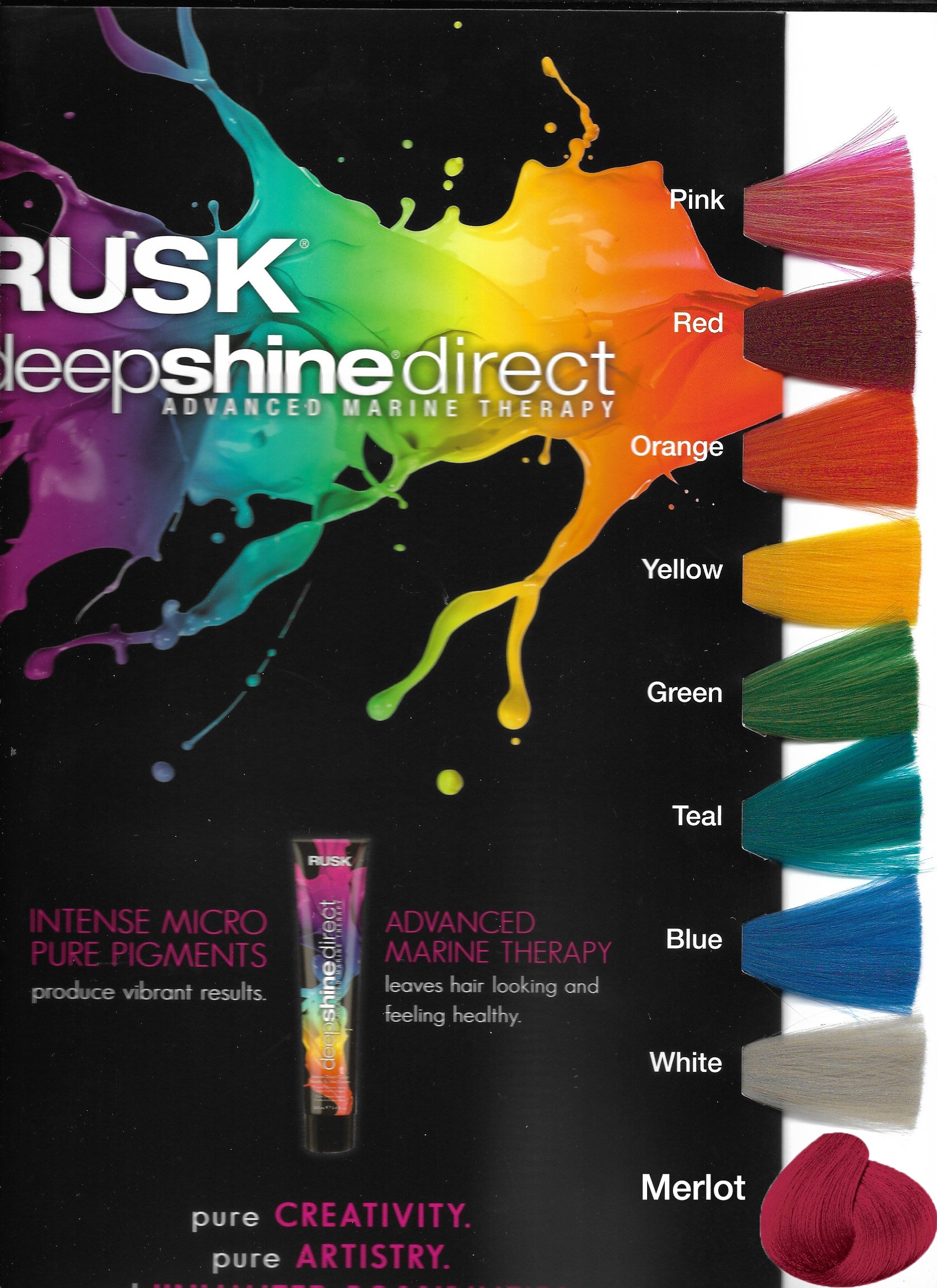 Rusk cheap hair color